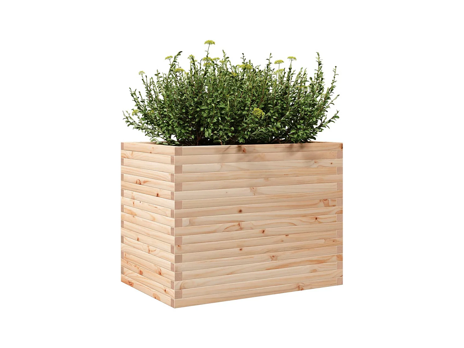 Jardinière 90x60x68,5 cm bois de pin massif FR57210