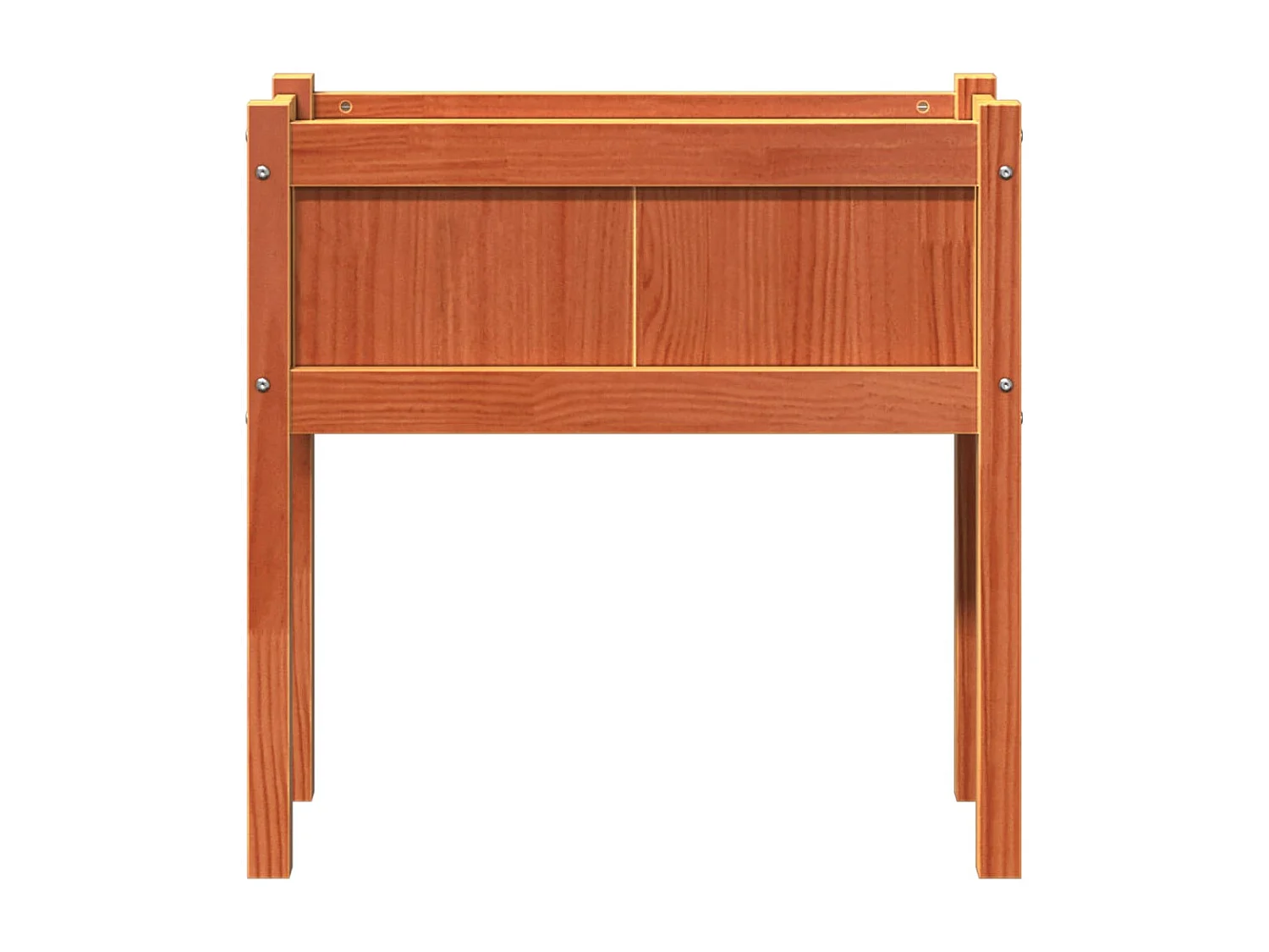 Jardinières et pieds cire marron 70x31x70 cm bois de pin massif FR10858