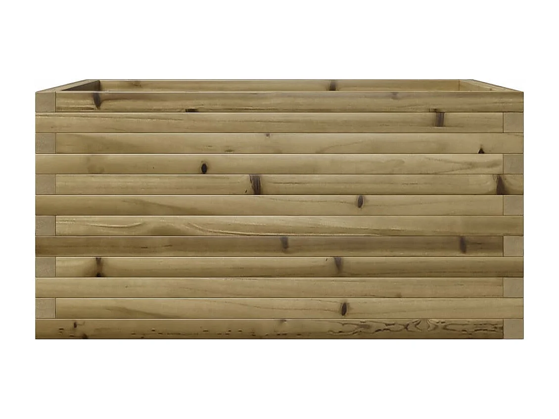 Jardinière 90x60x46 cm bois de pin imprégné FR36703