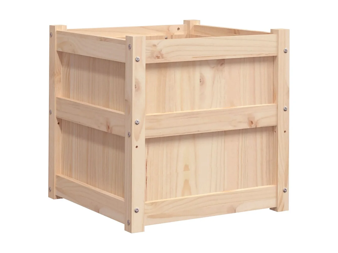 Plantenbak 50x50x50 cm massief grenenhout BE309466