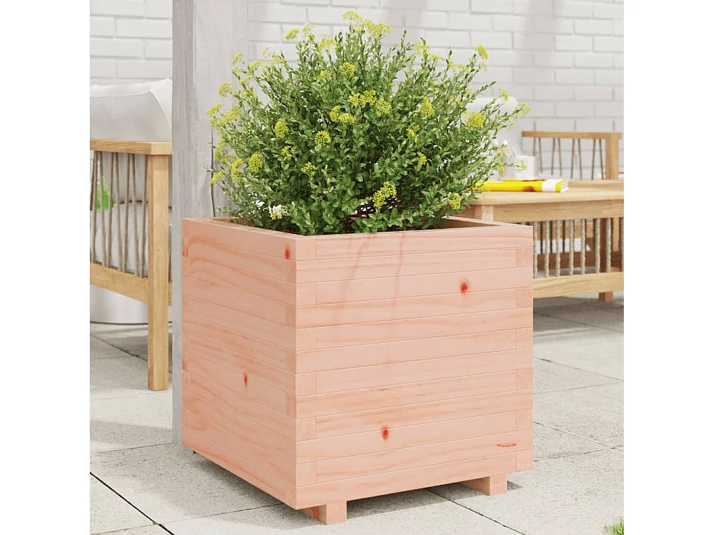 Plantenbak 50x50x49,5 cm massief douglashout BE545374
