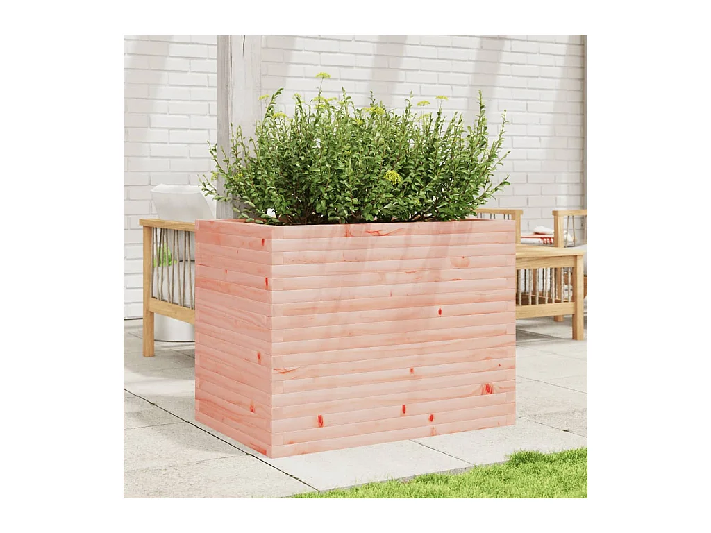 Jardinière 90x60x68,5 cm bois massif douglas FR93534
