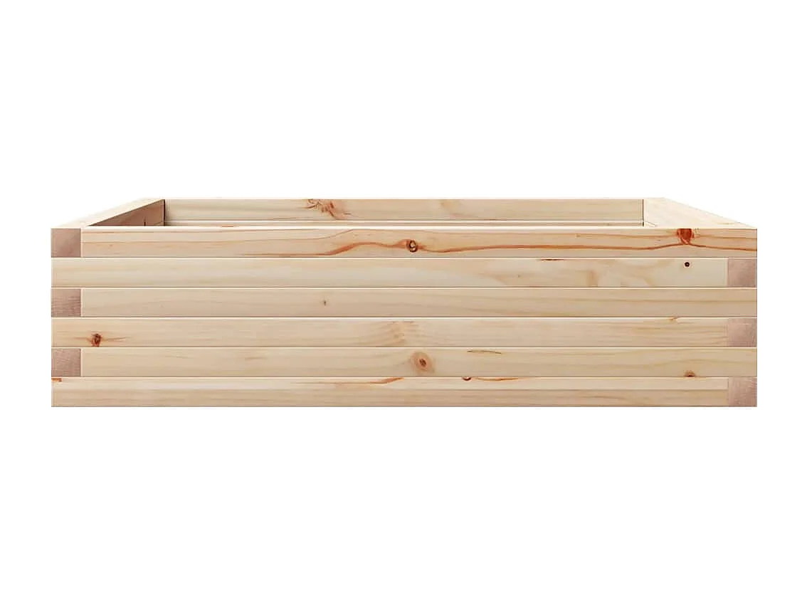 Plantenbak 90x90x23 cm massief grenenhout BE255299