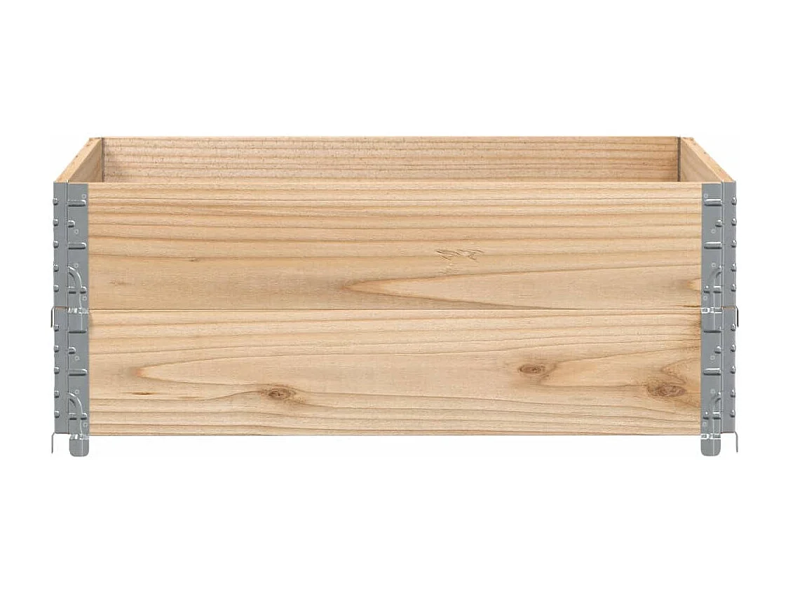 Plantenbak 100x100 cm massief grenenhout BE533956