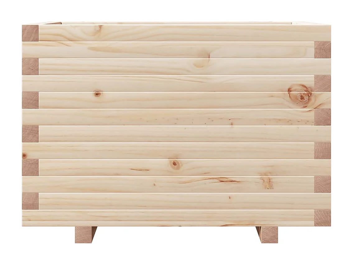 Jardinière 70x40x49,5 cm bois de pin massif FR45002