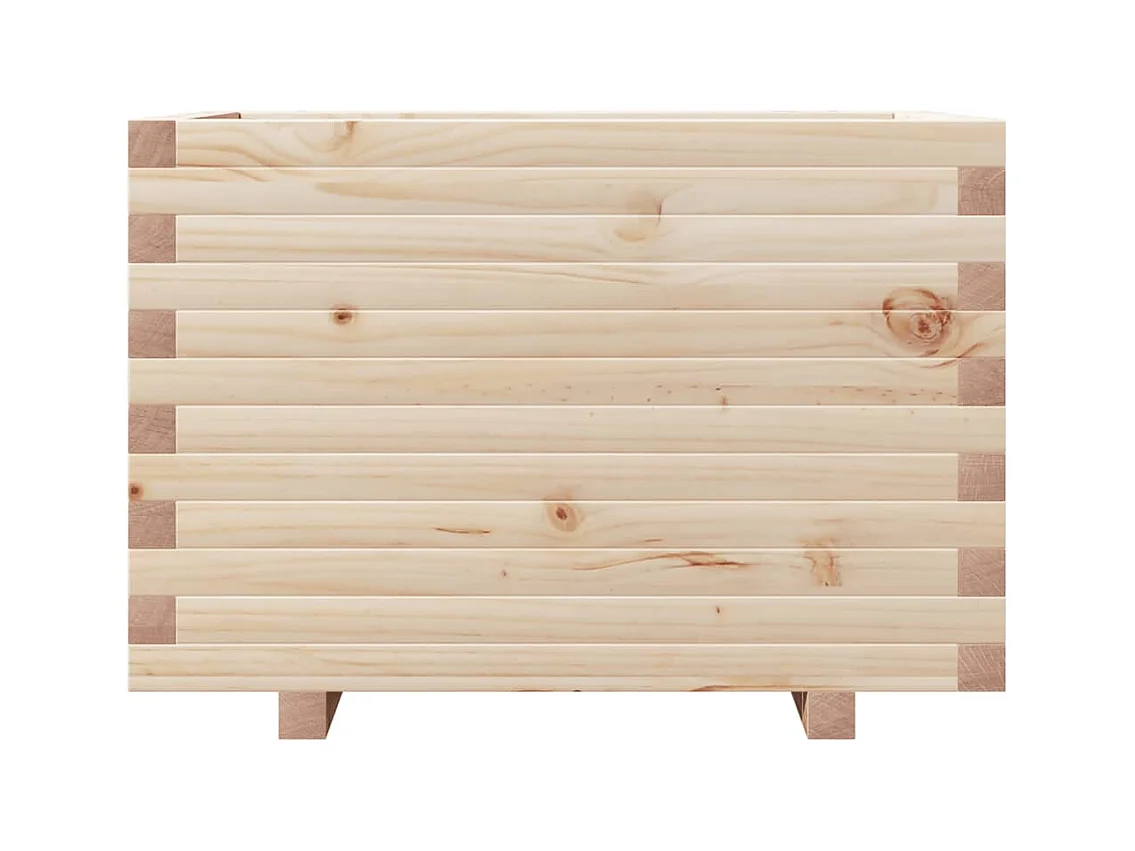 Jardinière 70x40x49,5 cm bois de pin massif FR45002