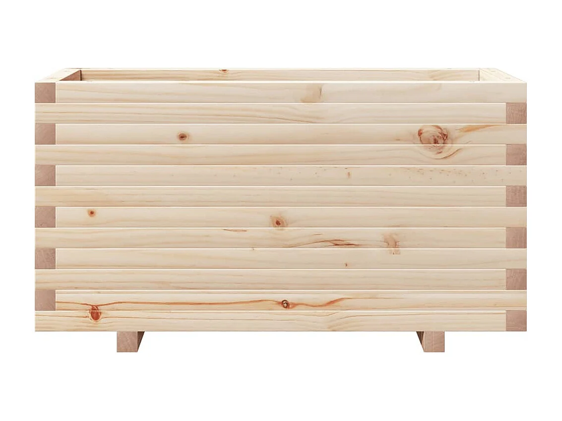 Plantenbak 90x40x49,5 cm massief grenenhout BE749727