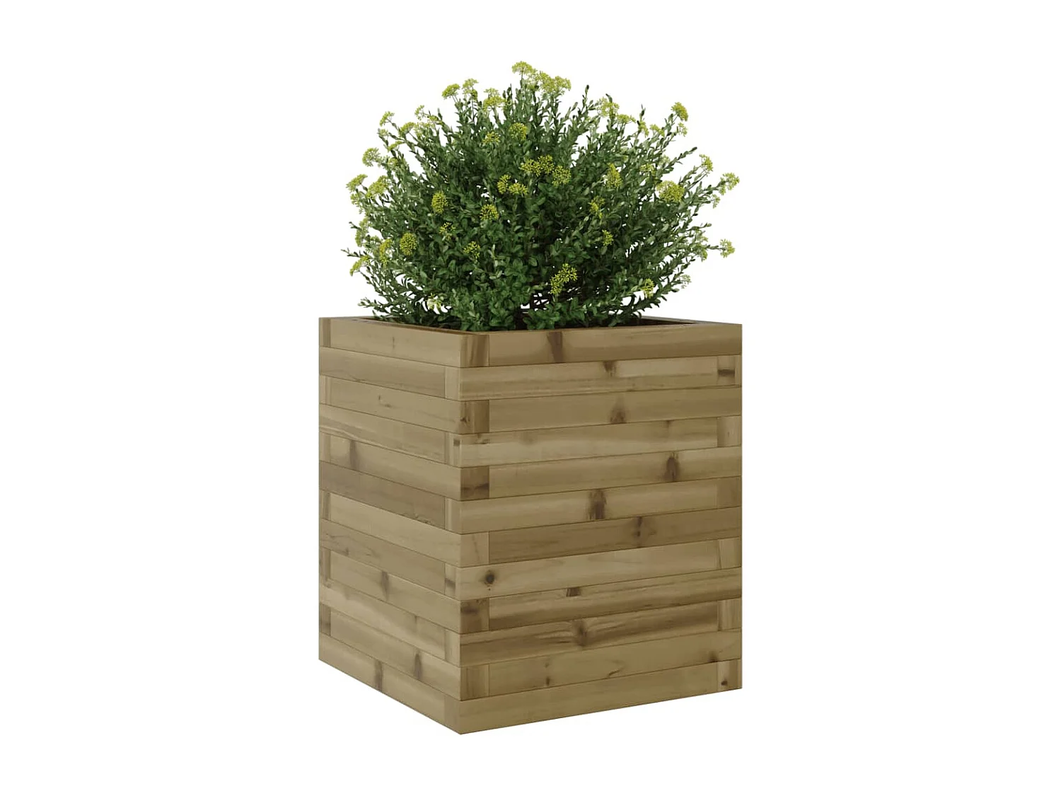 Plantenbak 40x40x46 cm geïmpregneerd grenenhout BE107217