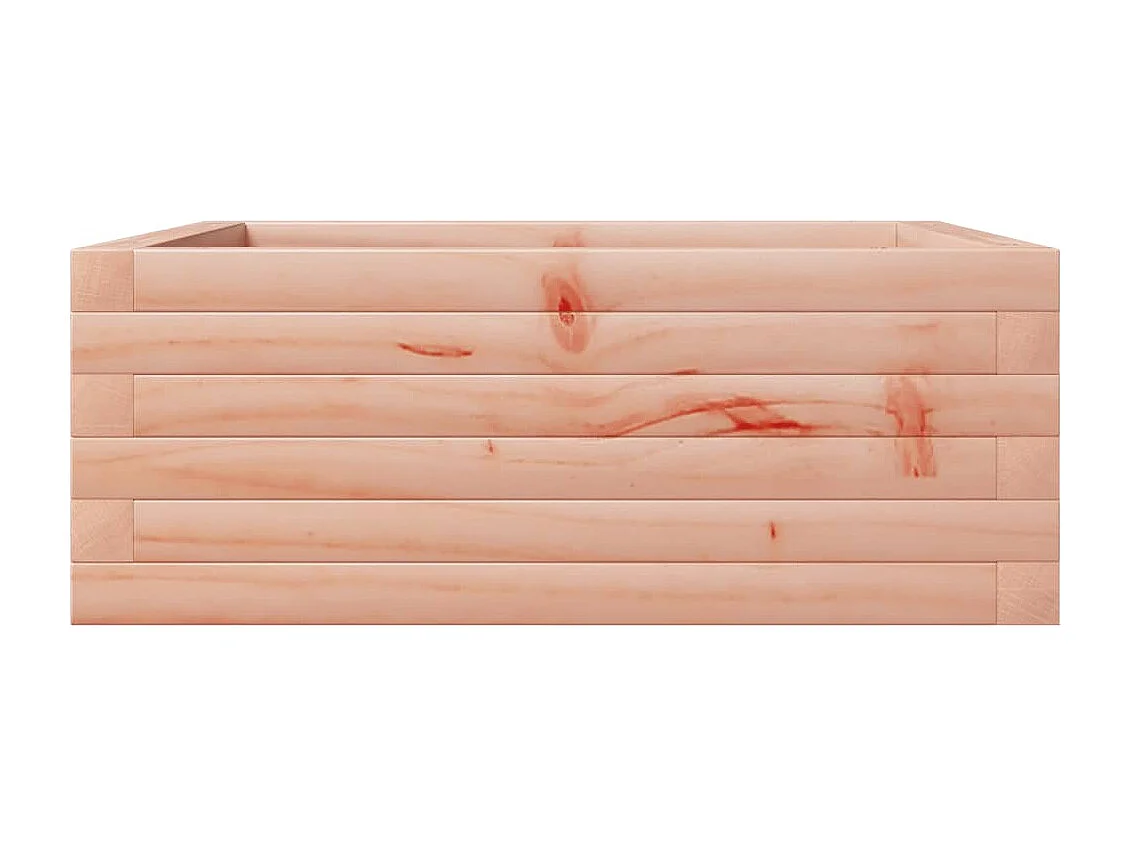 Jardinière 60x60x23 cm bois massif douglas FR55671