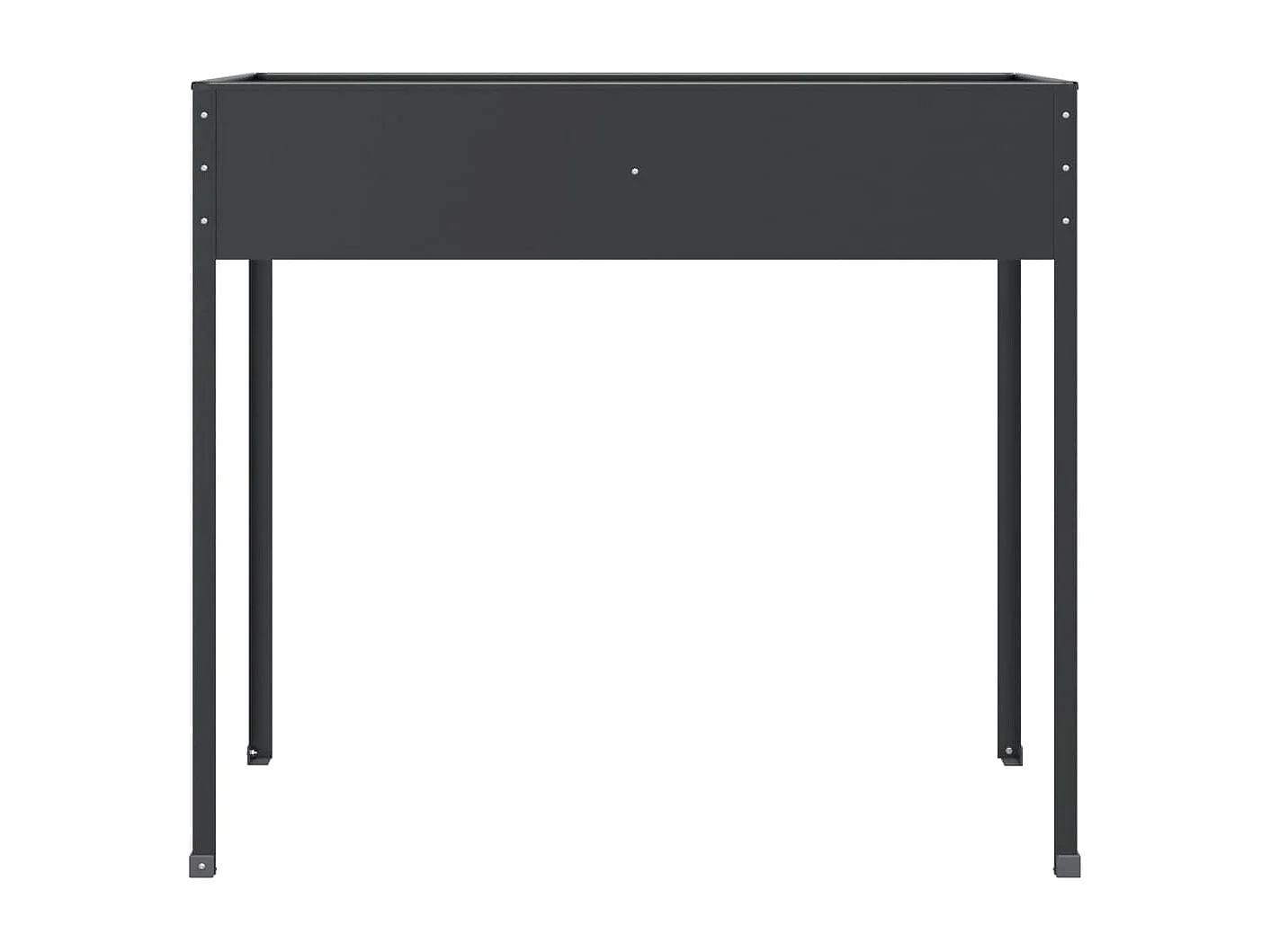 Jardinière Anthracite 100,5x40,5x90 cm Acier galvanisé FR26660