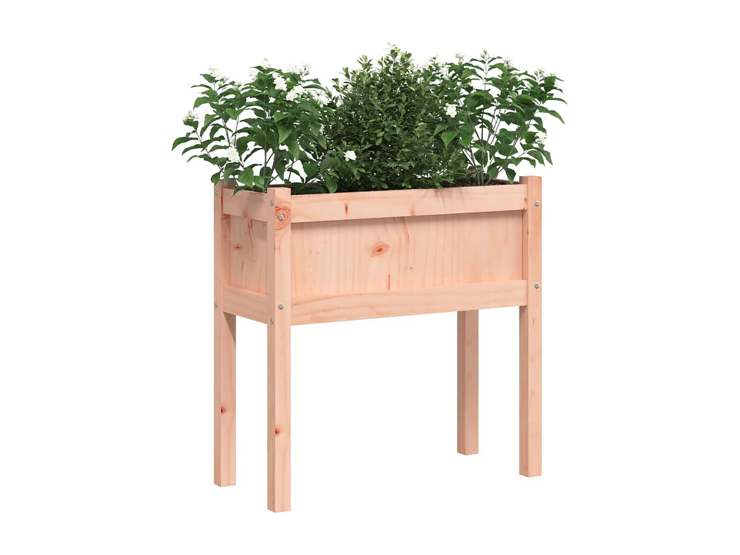 Jardinières avec pieds 70x31x70 cm bois massif douglas FR42683