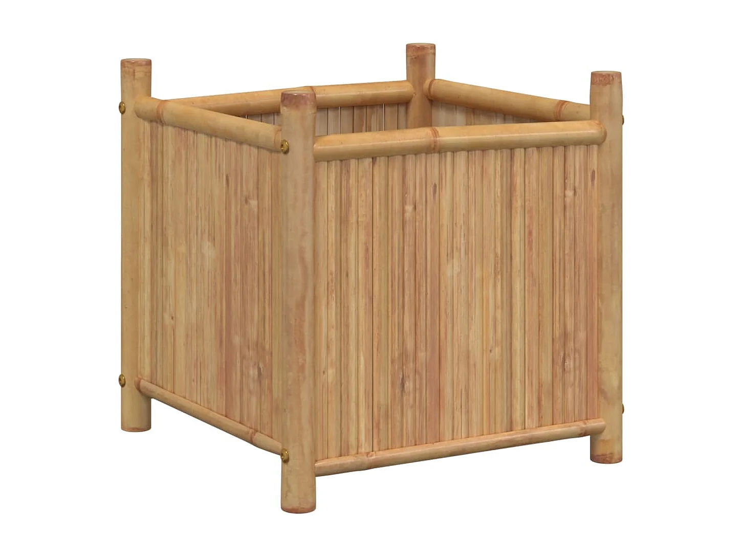 Jardinière 50x50x50 cm bambou FR29848