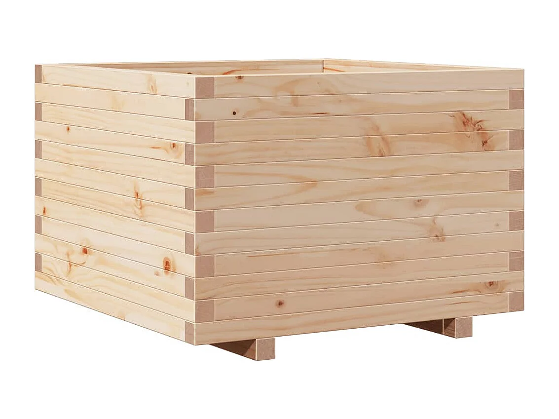 Jardinière 70x70x49,5 cm bois de pin massif FR93238