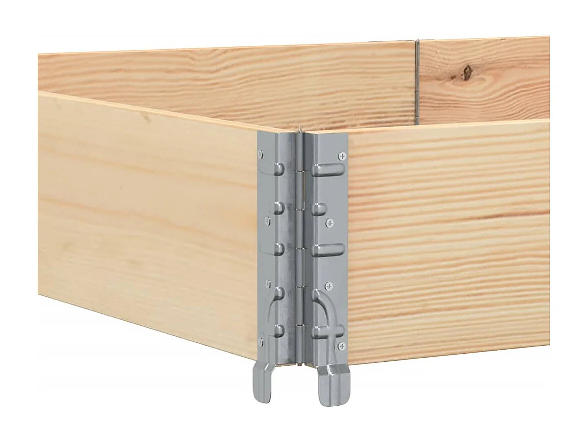 Jardinière 150x100 cm bois de pin massif FR76834