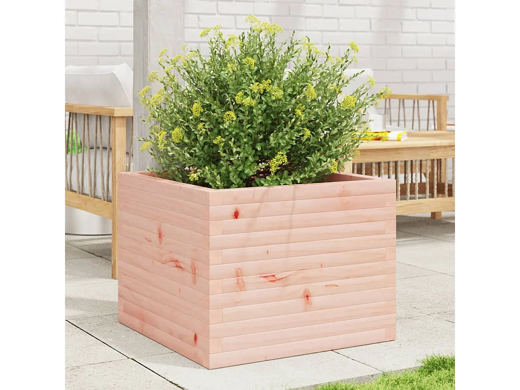 Plantenbak 60x60x46 cm massief douglashout BE472425