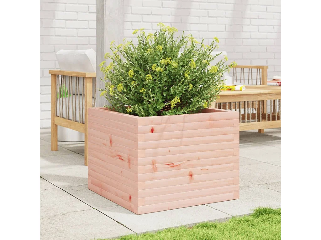 Plantenbak 60x60x46 cm massief douglashout BE472425