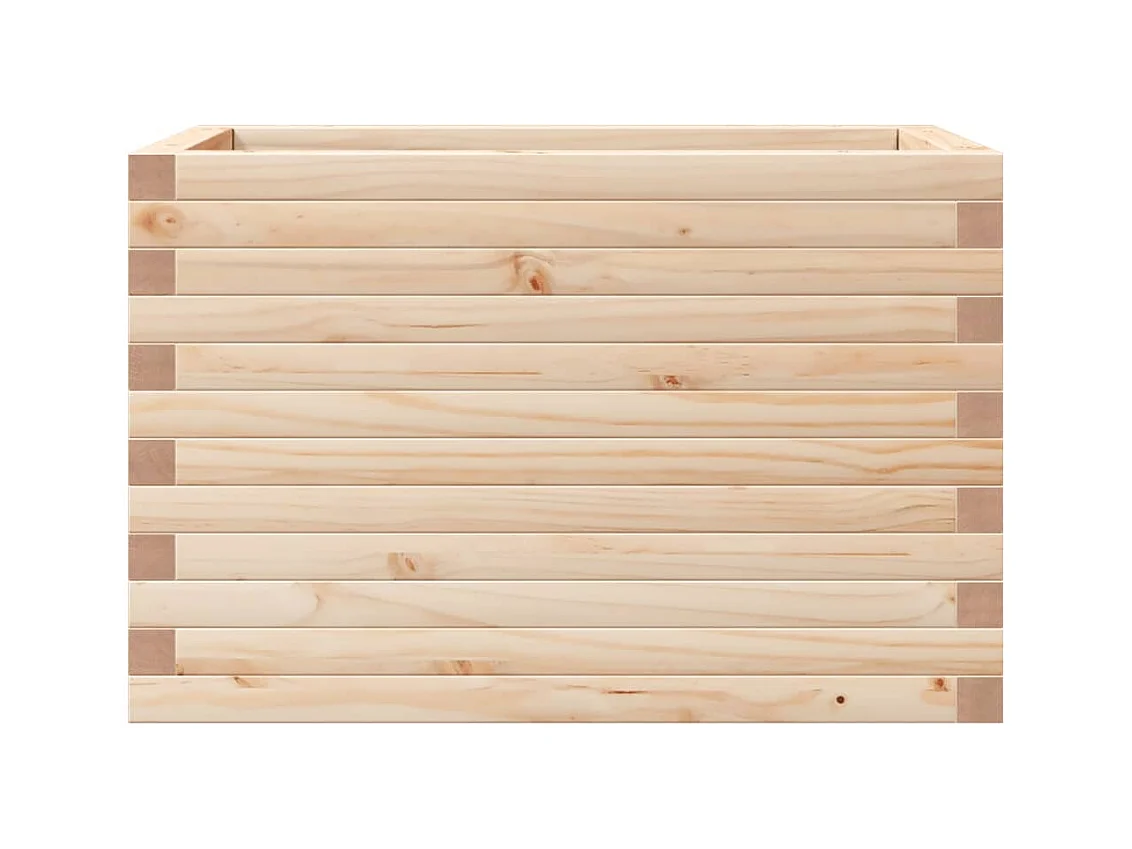 Plantenbak 70x40x45,5 cm massief grenenhout BE522800