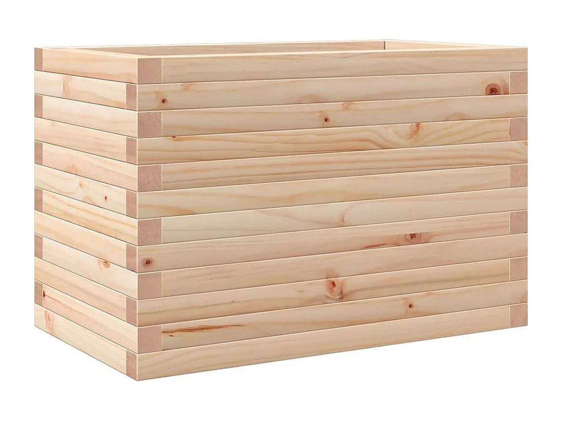 Jardinière 70x40x45,5 cm bois de pin massif FR60507