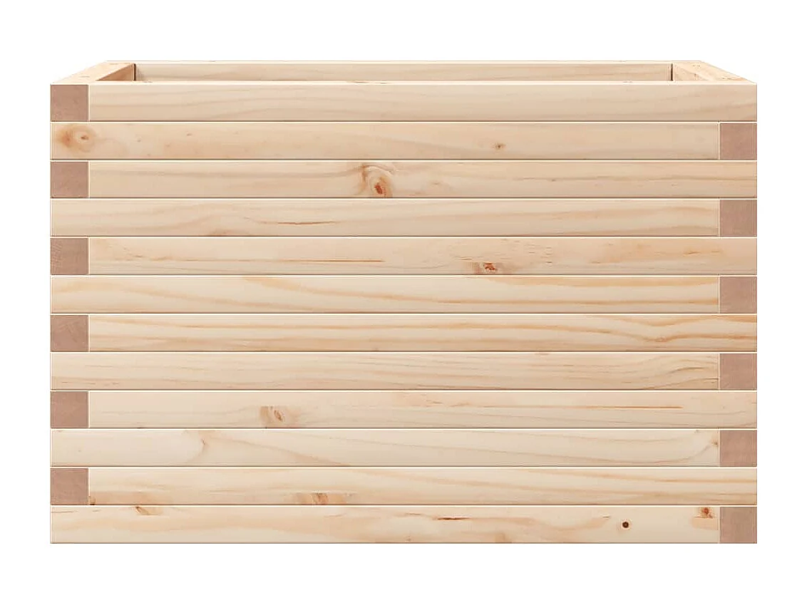 Jardinière 70x40x45,5 cm bois de pin massif FR60507