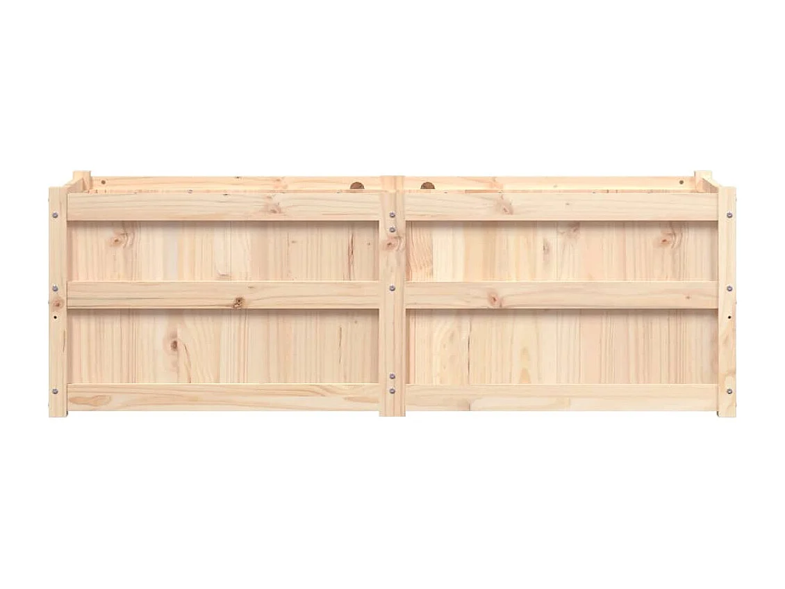 Plantenbak 150x50x50 cm massief grenenhout BE507455