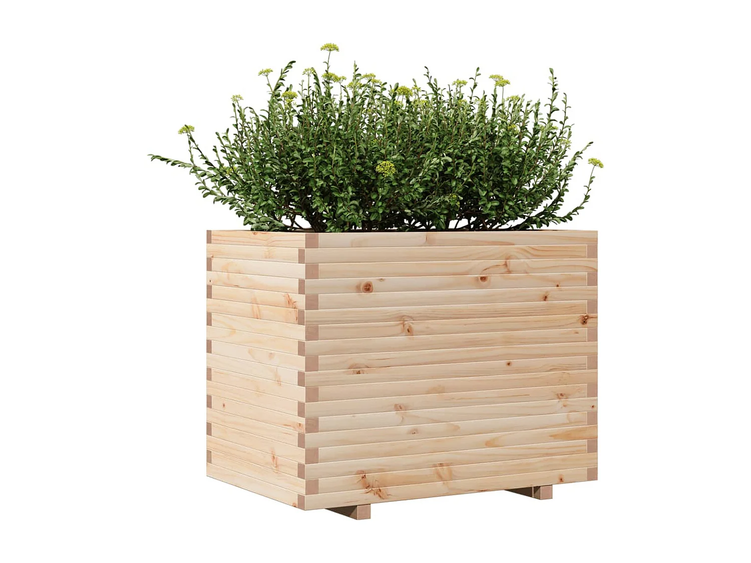 Jardinière 90x60x72,5 cm bois de pin massif FR76730