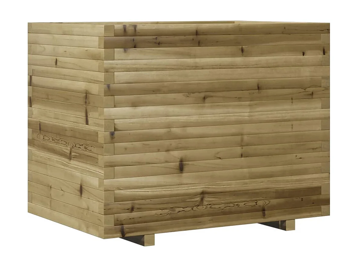 Jardinière 90x60x72,5 cm bois de pin imprégné FR24063
