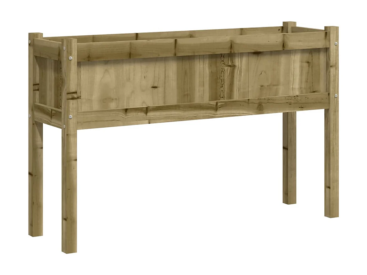 Plantenbakken met poten 2 st cm geïmpregneerd hout BE993329