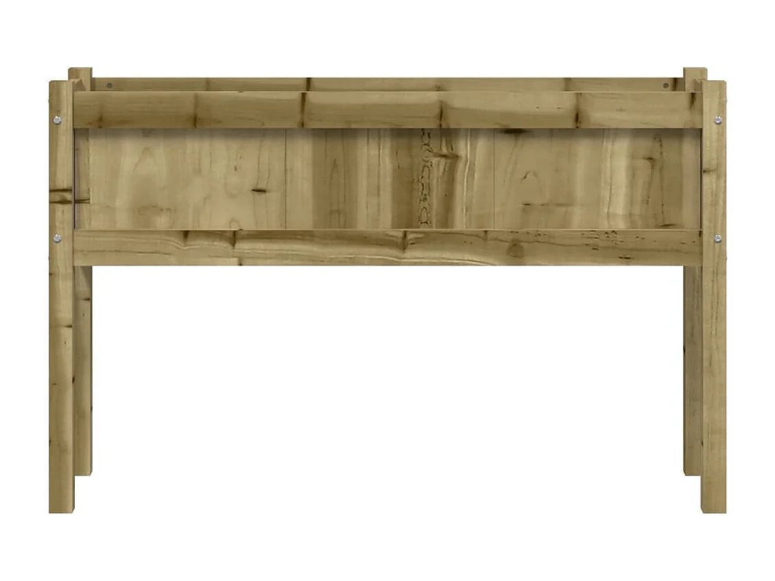 Plantenbakken met poten 2 st cm geïmpregneerd hout BE993329