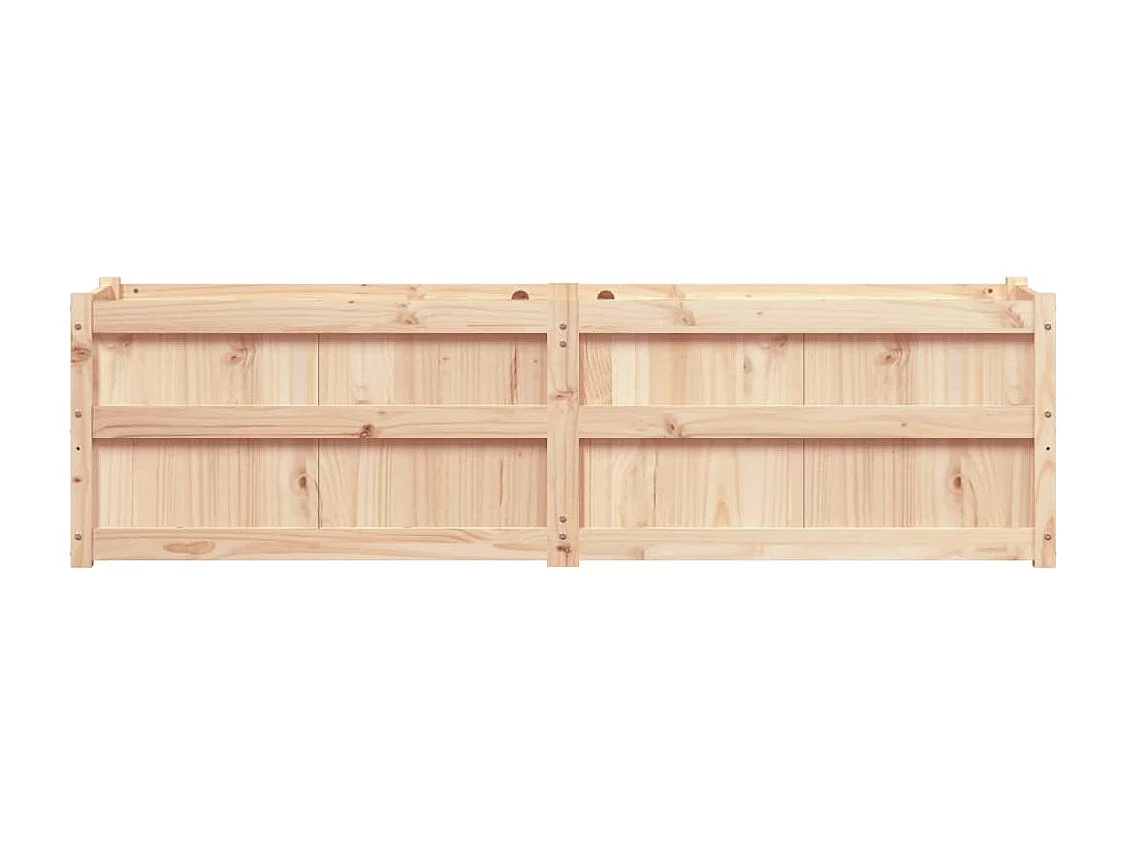 Jardinière 180x50x50 cm bois de pin massif FR16158