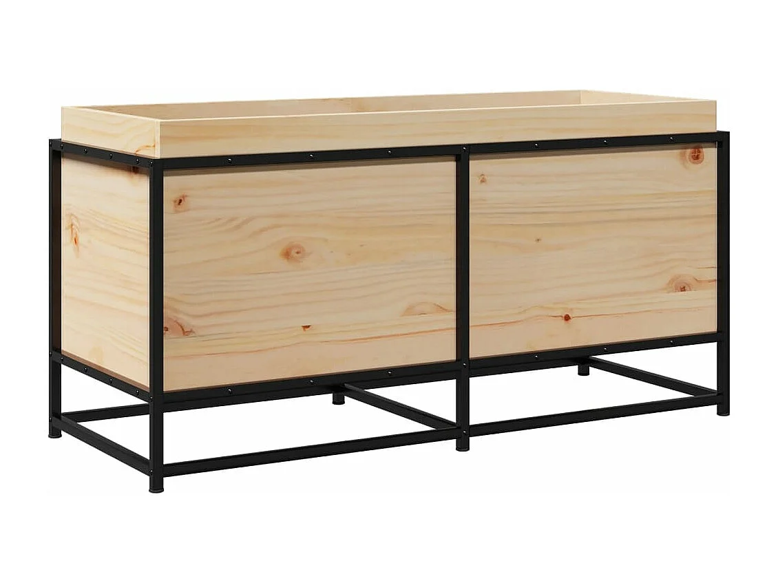 Jardinière 100x40x50 cm bois de pin massif FR65443