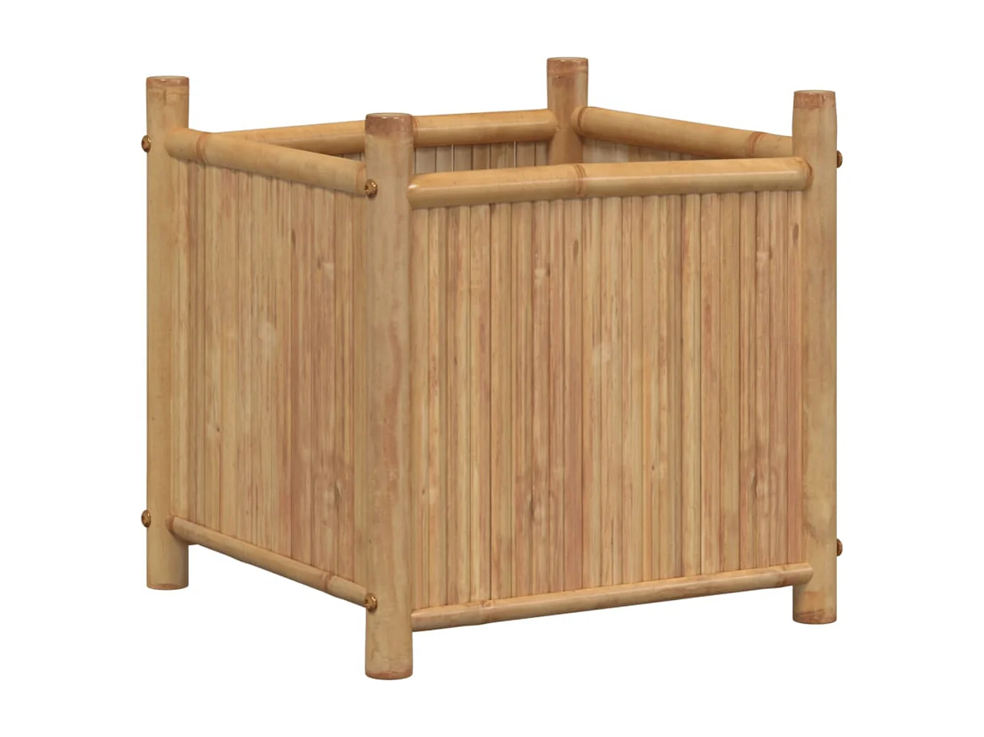 Jardinière 40x40x40 cm bambou FR68219