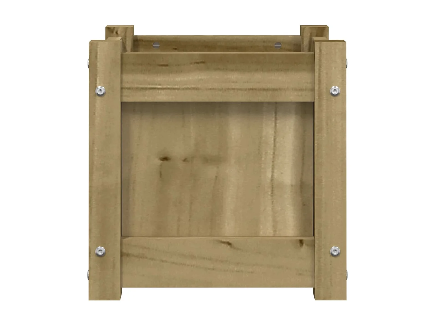 Jardinière 31x31x31 cm bois de pin imprégné FR52676