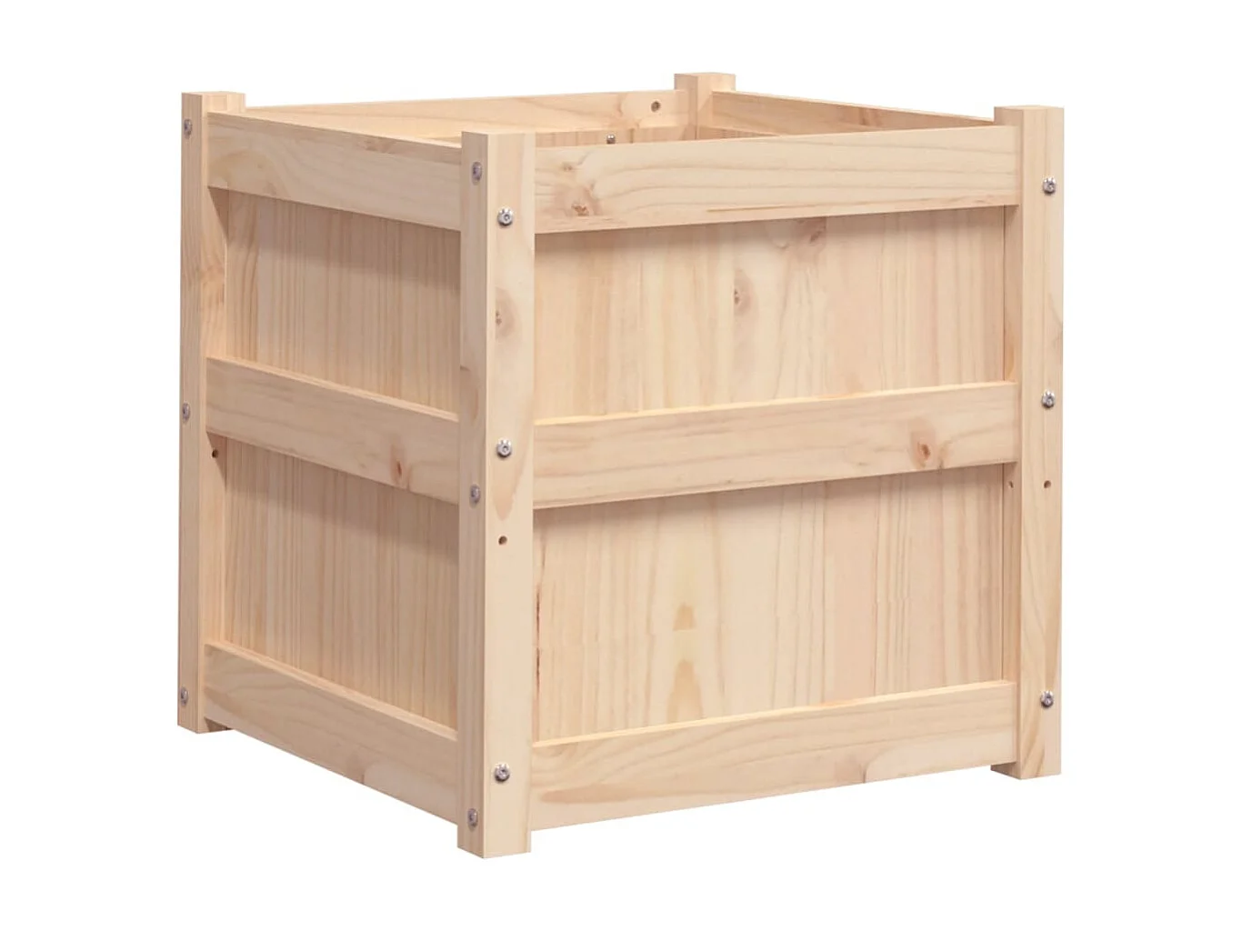 Jardinières 2 pcs bois de pin massif FR85307