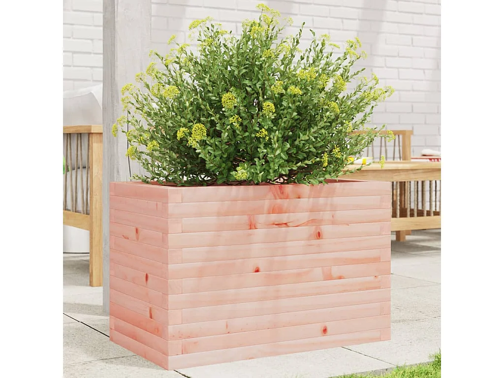 Jardinière 70x40x45,5 cm bois massif douglas FR17353