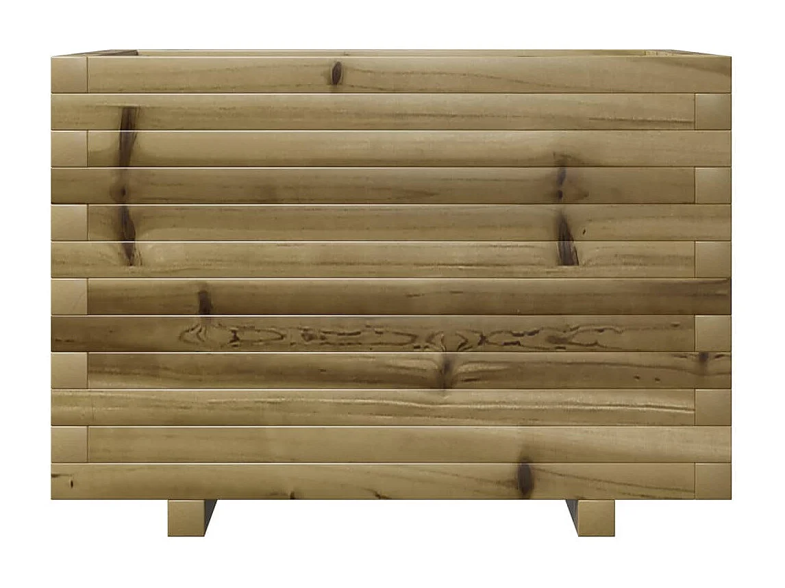 Jardinière 70x40x49,5 cm bois de pin imprégné FR83007