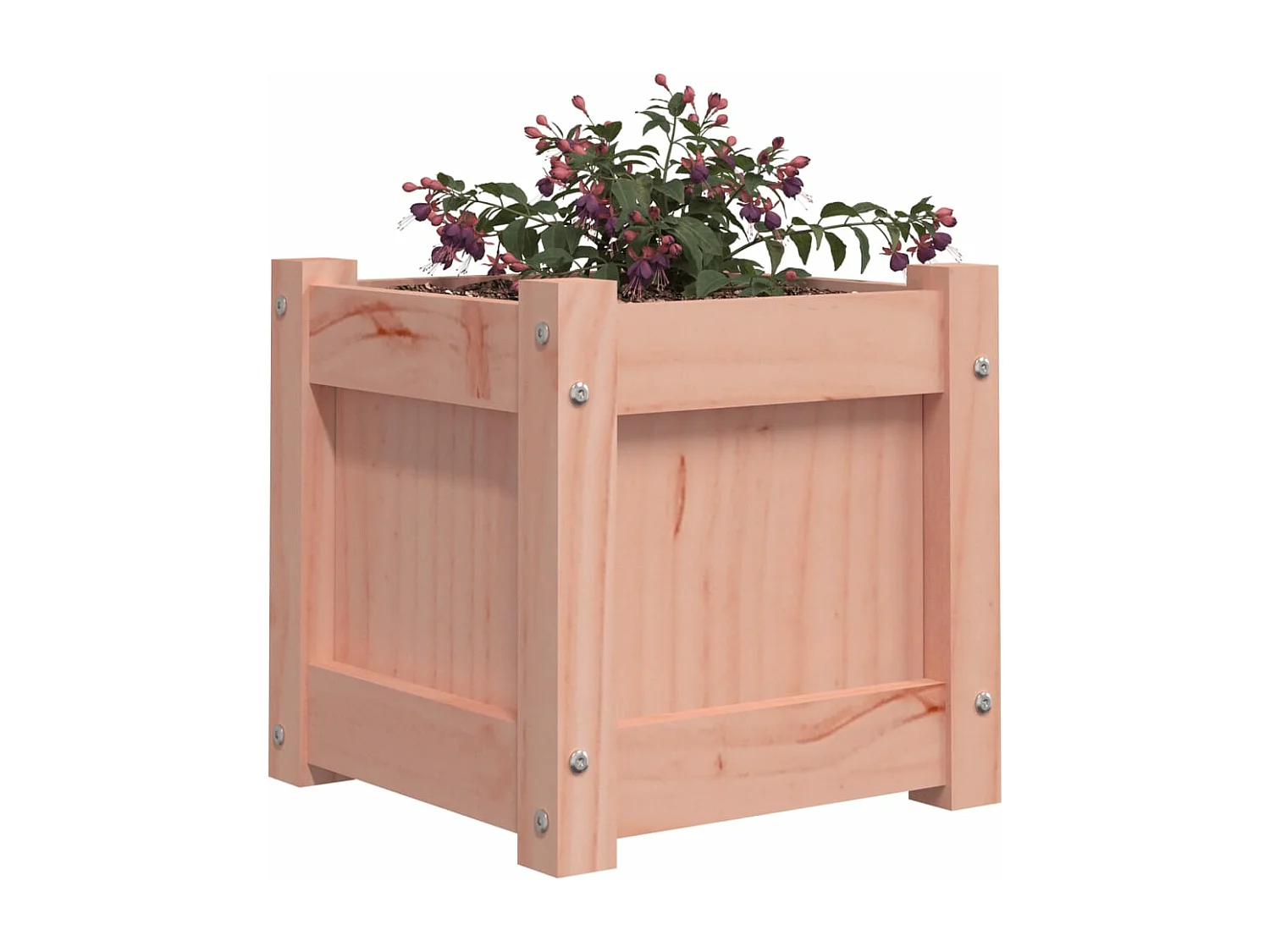 Jardinière 31x31x31 cm bois massif de douglas FR76312
