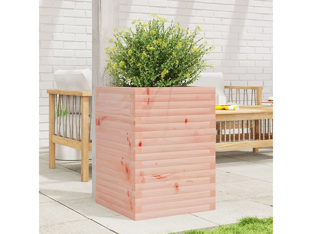 Plantenbak 50x50x68,5 cm massief douglashout BE771477