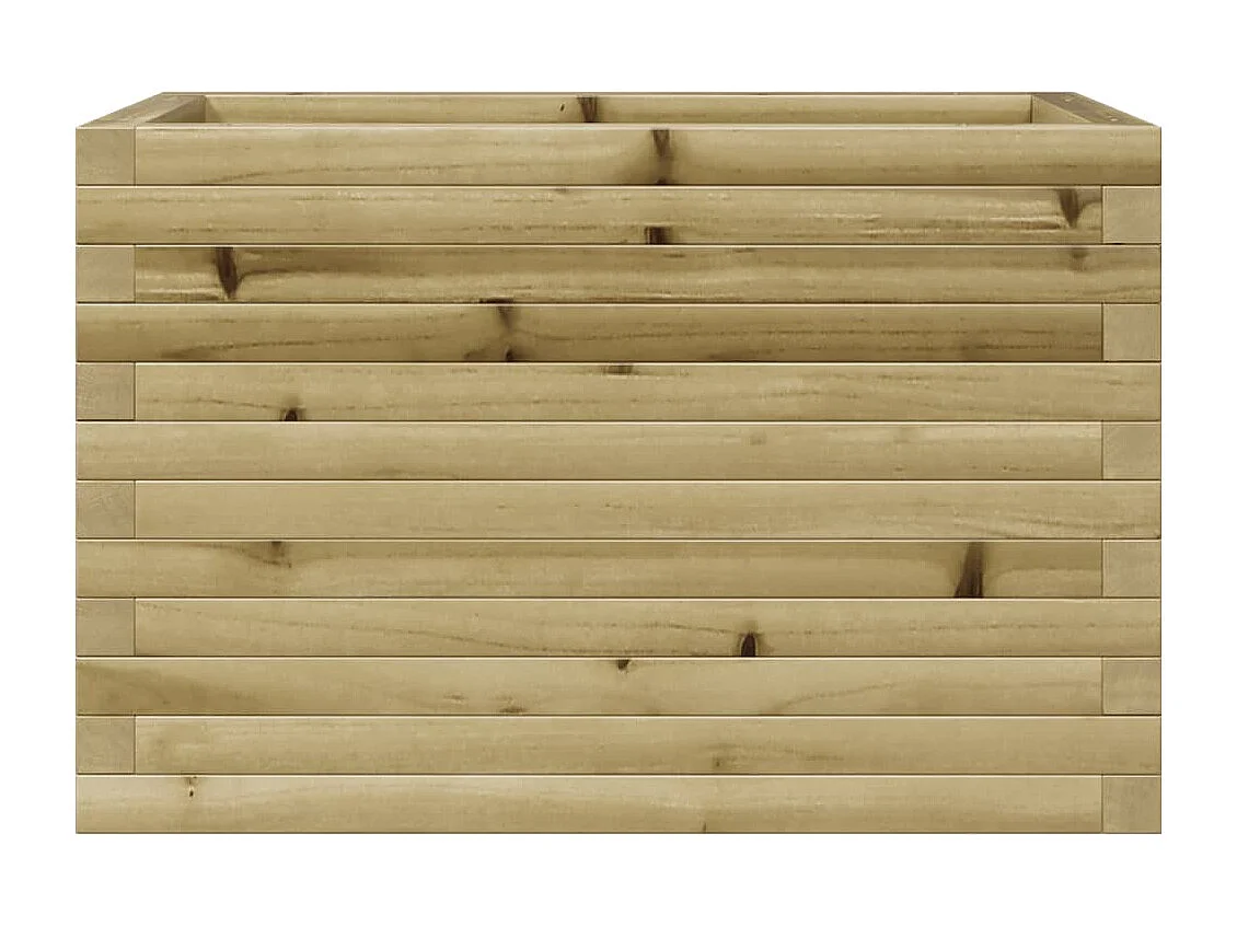 Jardinière 70x40x45,5 cm bois de pin imprégné FR60718