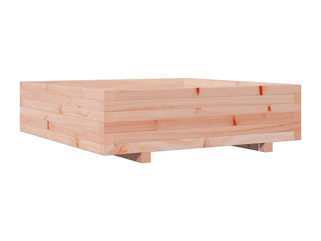 Jardinière 90x90x26,5 cm bois massif douglas FR55336