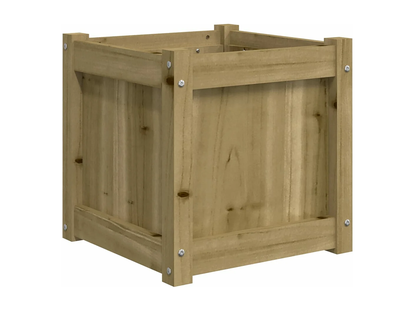 Jardinières 2 pcs bois de pin imprégné FR62144