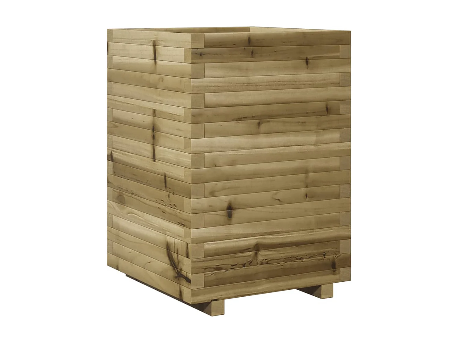 Jardinière 50x50x72 cm bois de pin imprégné FR31740