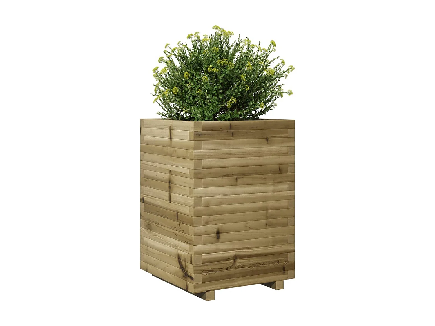 Jardinière 50x50x72 cm bois de pin imprégné FR31740