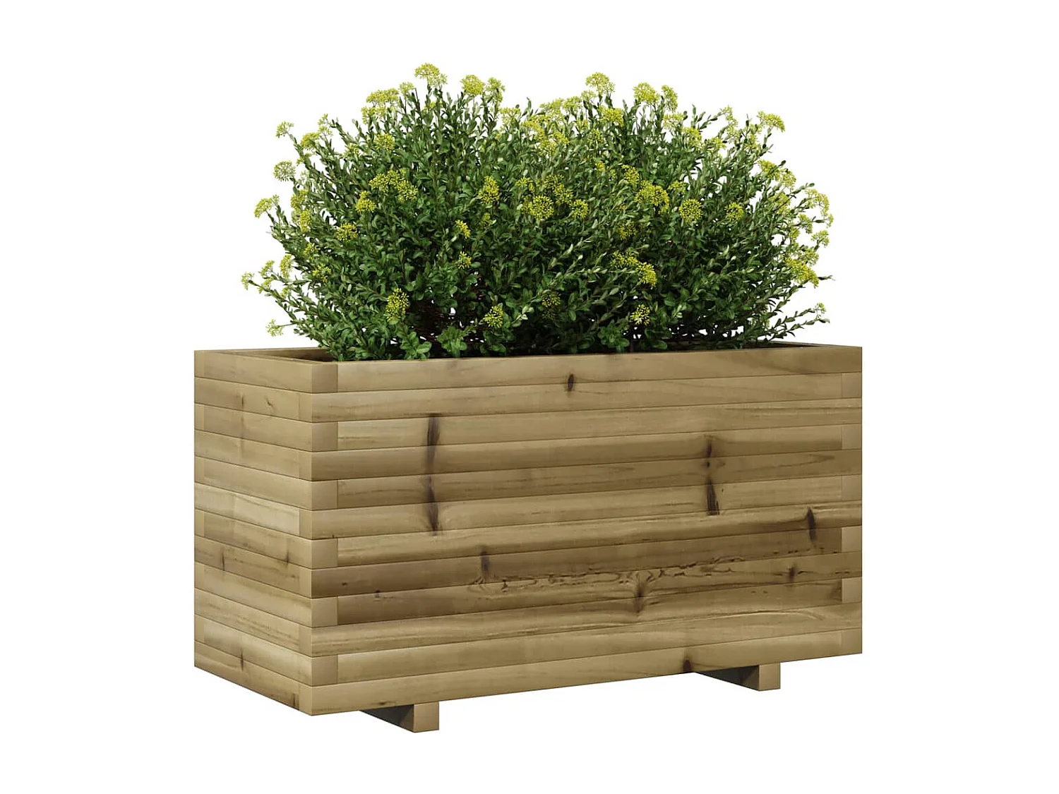 Jardinière 90x40x49,5 cm bois de pin imprégné FR87214