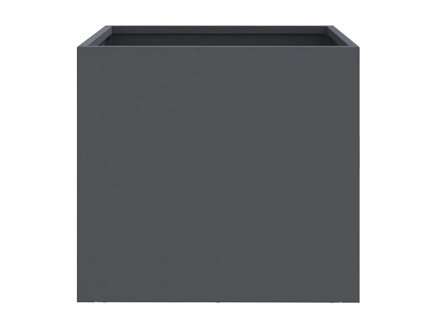 Jardinière anthracite 32x30x29 cm acier laminé à froid FR91840