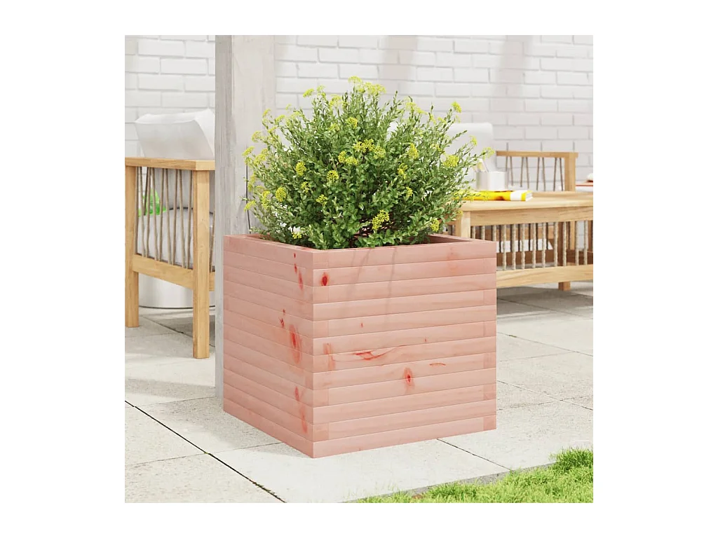 Plantenbak 50x50x45,5 cm massief douglashout BE944708