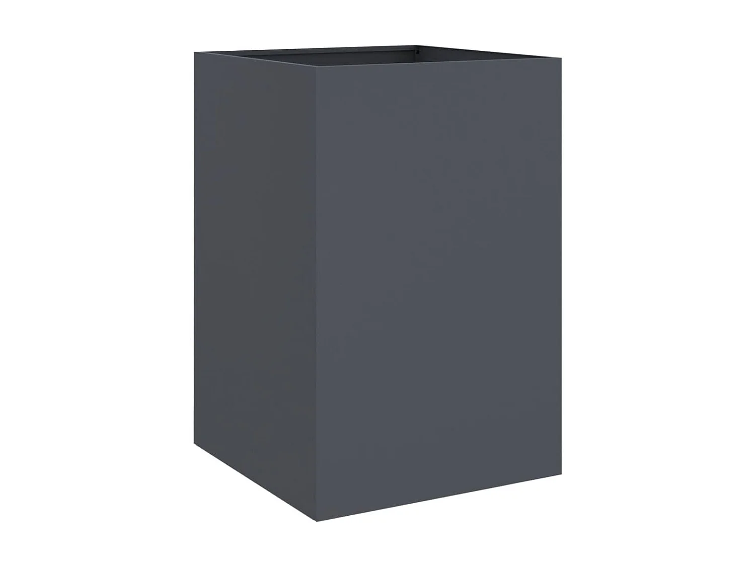 Jardinière anthracite 52x48x75 cm acier laminé à froid FR27247