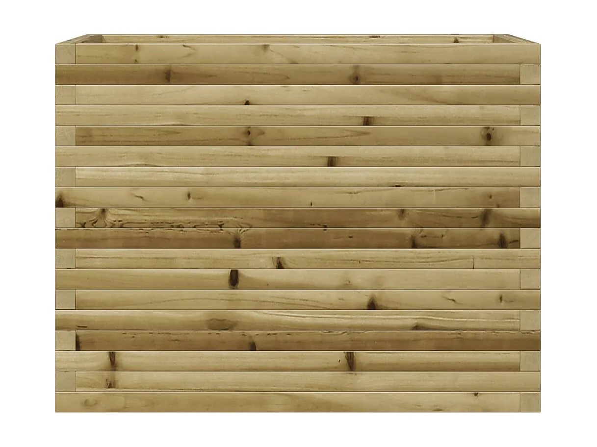 Jardinière 90x40x68,5 cm bois de pin imprégné FR26924