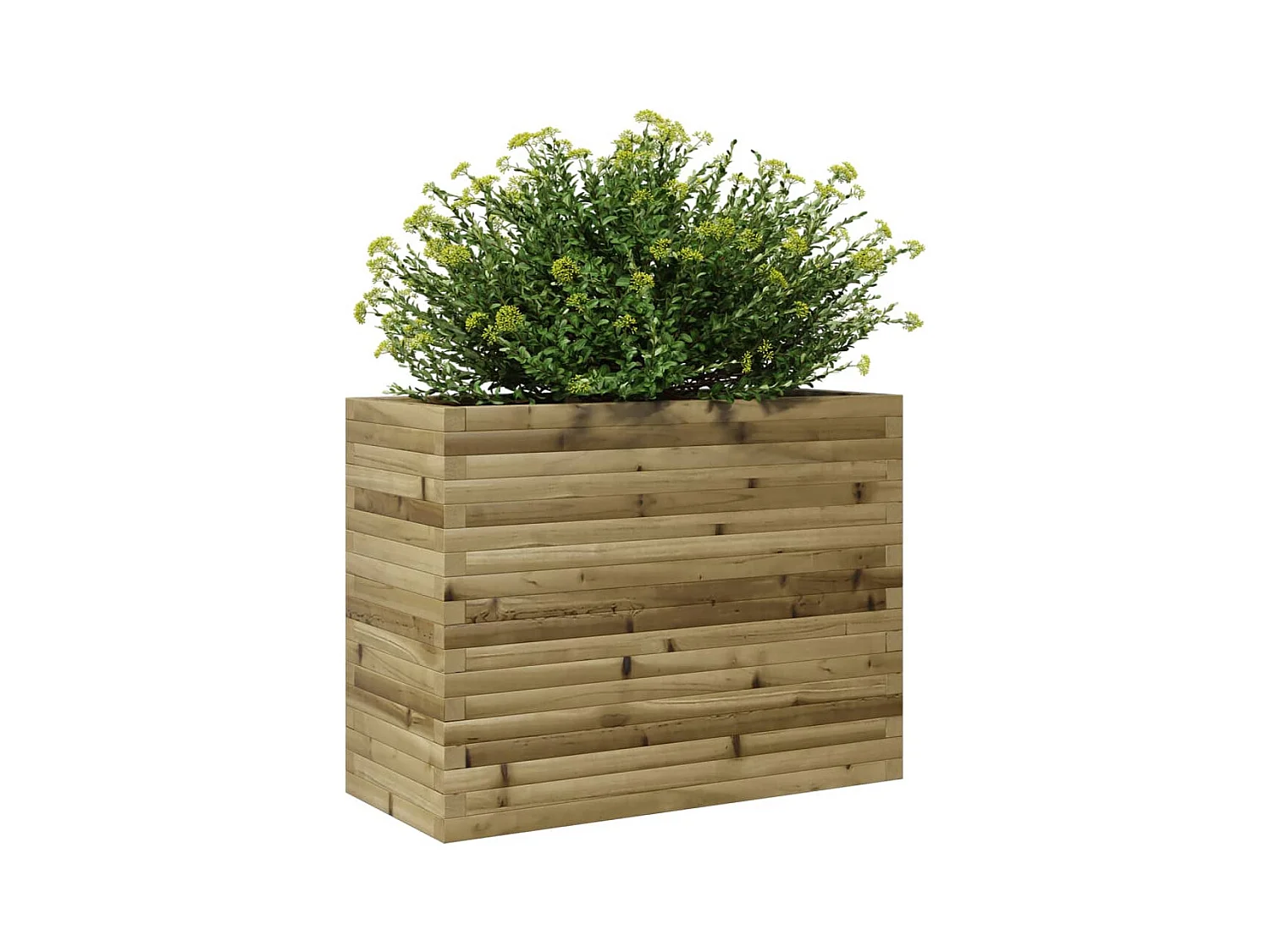 Jardinière 90x40x68,5 cm bois de pin imprégné FR26924
