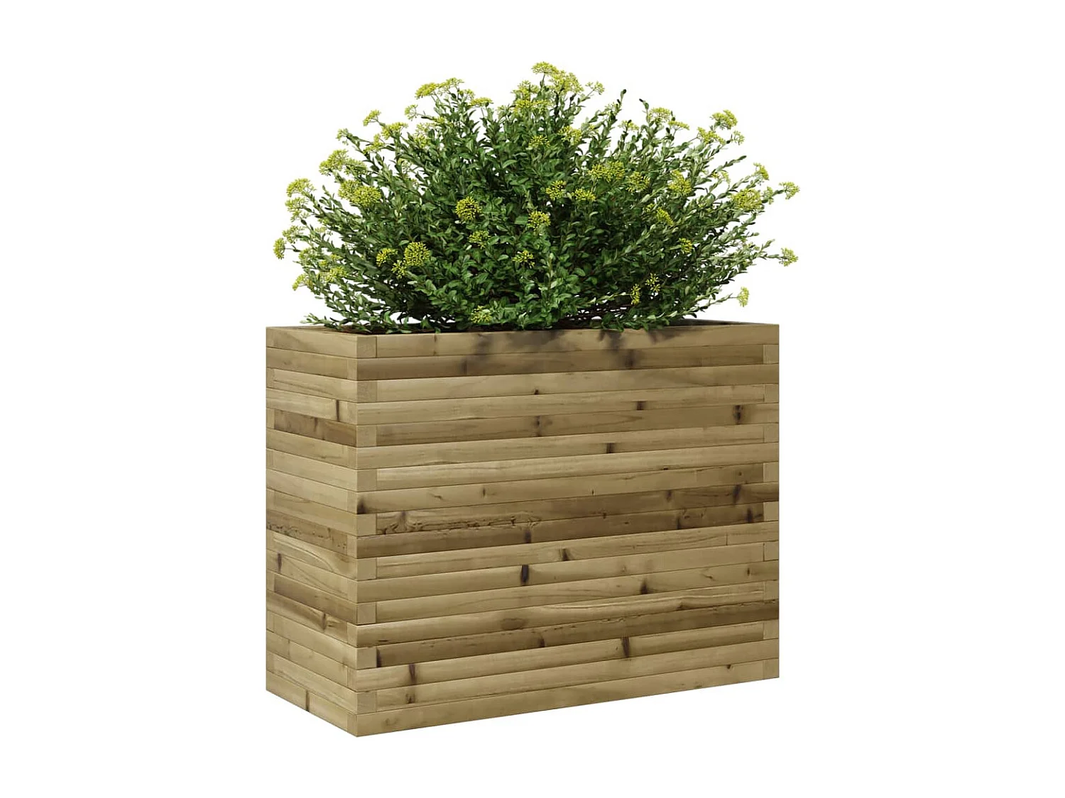 Jardinière 90x40x68,5 cm bois de pin imprégné FR26924