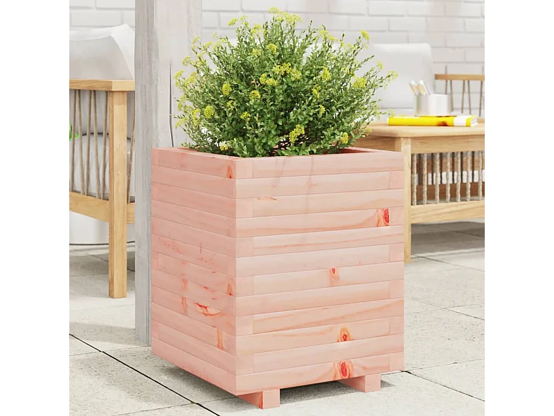 Plantenbak 40x40x49,5 cm massief douglashout BE303905